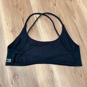 *ACCT CLOSING MAKE OFFER* CSB Dark Teal Lexi Crop Sports Bra-Size S